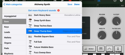 iPhone 또는 iPad에서 GarageBand에 추가 사운드 팩을 추가하는 방법 