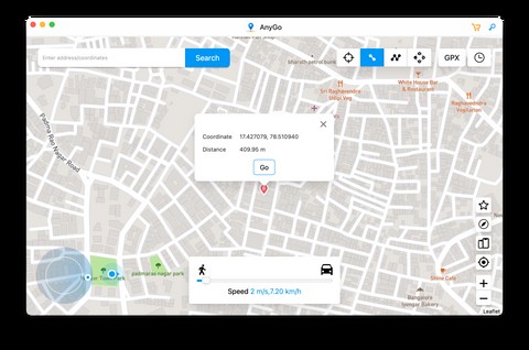 iToolab AnyGo를 사용하여 iPhone에서 GPS 위치를 위조하는 방법 