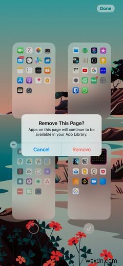 iPhone 및 iPad에서 홈 화면 페이지를 삭제하는 방법