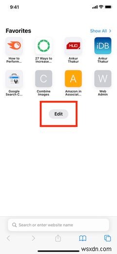 iOS 15에서 Safari에 사용자 정의 배경을 추가하는 방법 