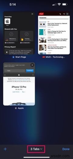 iOS 15 및 iPadOS 15에서 Safari 탭 그룹을 사용하는 방법