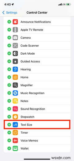 iOS 15에서 개별 앱의 텍스트 크기를 변경하는 방법