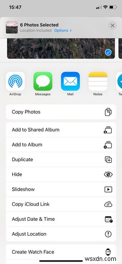 iOS 15에서 사진의 날짜, 시간 및 위치를 조정하는 방법 