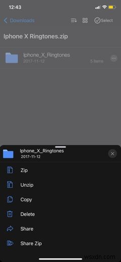 iPhone 및 iPad에서 ZIP 파일을 여는 방법