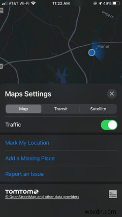 Apple 지도에서 사고, 위험 및 속도 확인을 보고하는 방법 