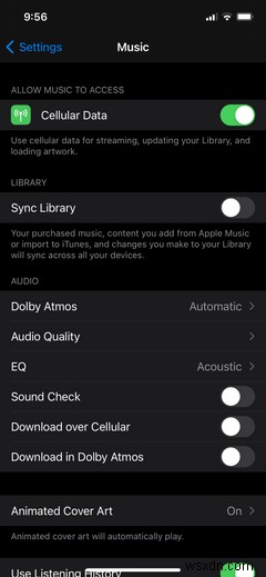 Apple Music용 Dolby Atmos 및 공간 오디오를 활성화하는 방법 