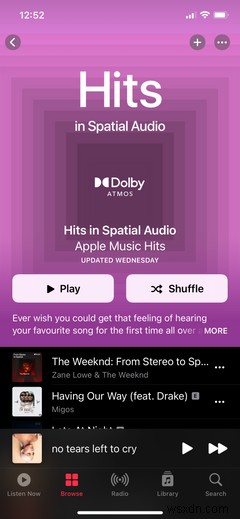 Apple Music용 Dolby Atmos 및 공간 오디오를 활성화하는 방법 