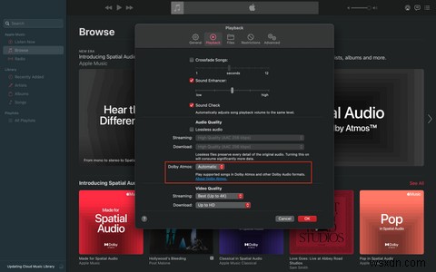 Apple Music용 Dolby Atmos 및 공간 오디오를 활성화하는 방법 