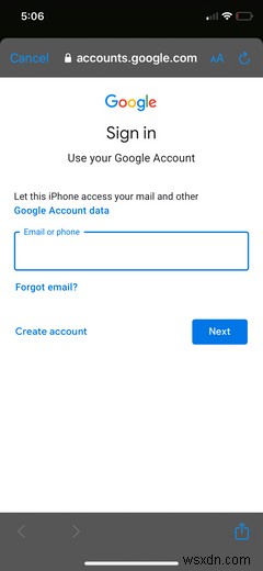 iPhone에서 Gmail을 설정하는 방법