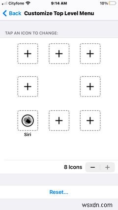 AssistiveTouch에서 가상 iPhone 홈 버튼을 사용하는 방법 