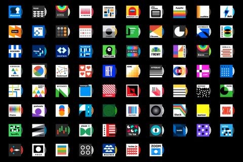 홈 화면을 사용자화할 수 있는 25가지 멋진 iPhone 앱 아이콘 팩 