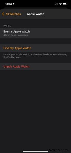 Apple Watch 활성화 잠금을 관리하는 방법