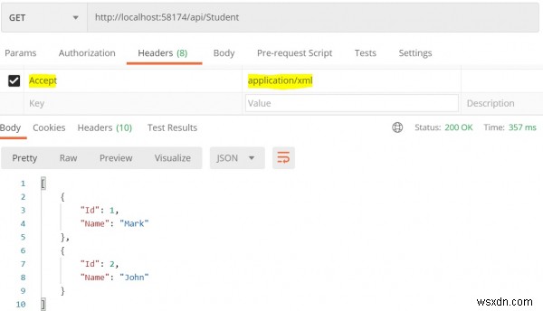 Asp.Net WebAPI C#에서 MIME 유형을 어떻게 지정합니까? 