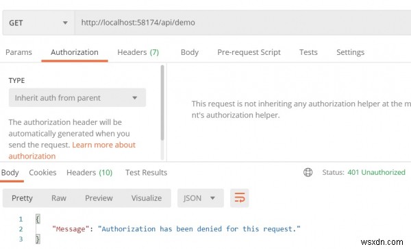 C# Asp.Net webAPI에서 Authorize Attribute의 용도는 무엇입니까? 