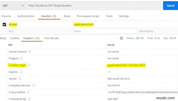 Asp.Net webAPI C#의 콘텐츠 협상이란 무엇입니까? 