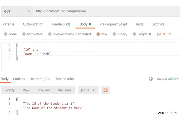 C# ASP.NET WebAPI에서 컨트롤러 작업의 다양한 반환 유형은 무엇입니까? 