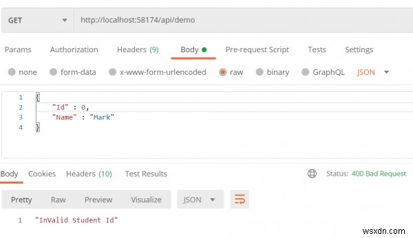 C# ASP.NET WebAPI에서 컨트롤러 작업의 다양한 반환 유형은 무엇입니까? 