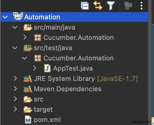 Java에서 Cucumber에 대한 기능 파일을 만드는 방법은 무엇입니까? 