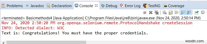 Java를 사용하여 Selenium WebDriver에서 인증 팝업을 어떻게 처리할 수 있습니까? 