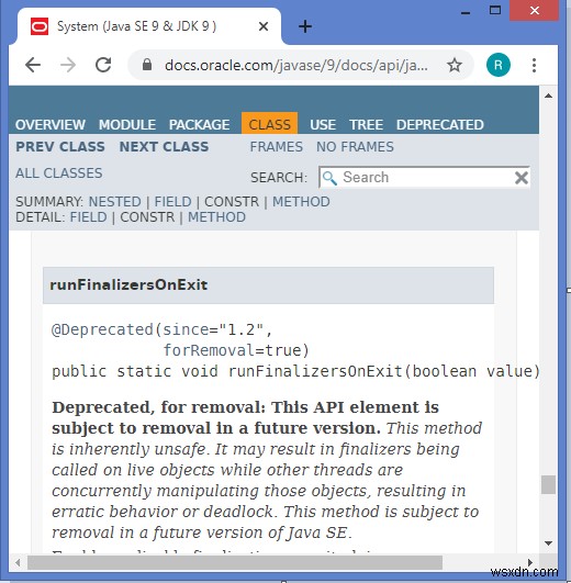 Java 9에서 @Deprecated 주석에 대한 개선 사항은 무엇입니까? 