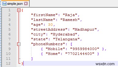 Java에서 JsonPointer 인터페이스를 사용하여 키 값을 얻는 방법은 무엇입니까? 