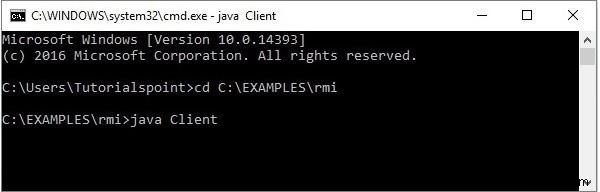 Java에서 원격 메소드를 통해 데이터를 보내는 방법은 무엇입니까? 