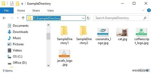 디렉토리의 모든 파일을 재귀적으로 삭제하는 Java 프로그램(파일만) 