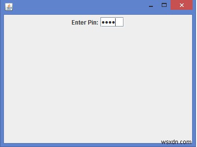 Java에서 JPasswordField 내부의 자릿수를 제한하는 방법은 무엇입니까? 