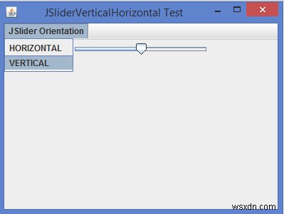 Java에서 프로그래밍 방식으로 JSlider의 위치를 ​​수평/수직으로 변경하는 방법은 무엇입니까? 