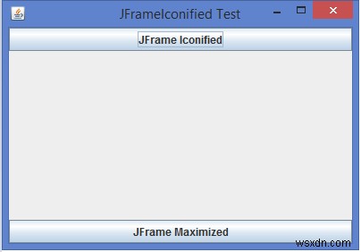 Java에서 프로그래밍 방식으로 JFrame을 최소화/최대화하려면 어떻게 해야 합니까? 