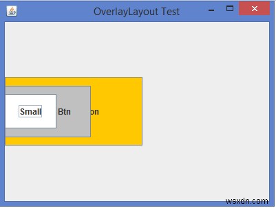 Java에서 OverlayLayout의 중요성은 무엇입니까? 