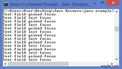 Java에서 FocusListener 인터페이스의 중요성은 무엇입니까? 