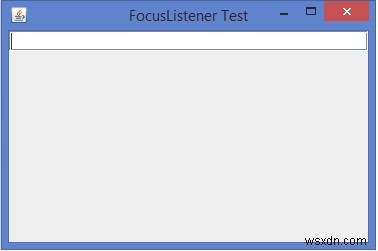 Java에서 FocusListener 인터페이스의 중요성은 무엇입니까? 