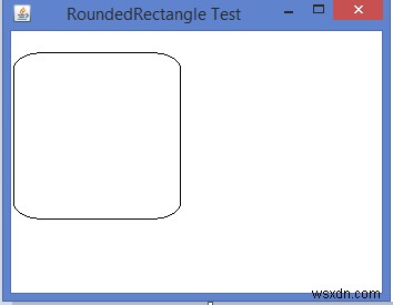 Java에서 Graphics 객체를 사용하여 둥근 사각형을 어떻게 그릴 수 있습니까? 