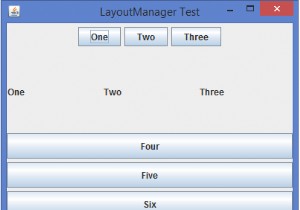 Java에서 LayoutManager 및 LayoutManager 유형은 무엇입니까? 