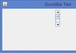 Java에서 JScrollBar와 JScrollPane의 차이점은 무엇입니까? 