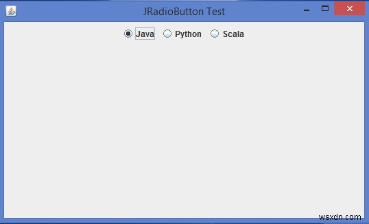 Java에서 JRadioButton과 JCheckBox의 차이점은 무엇입니까? 