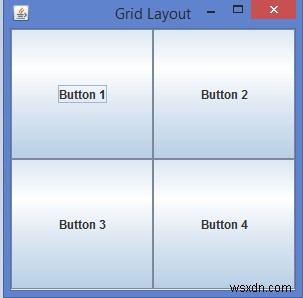 Java에서 GridLayout과 GridBagLayout의 차이점은 무엇입니까? 