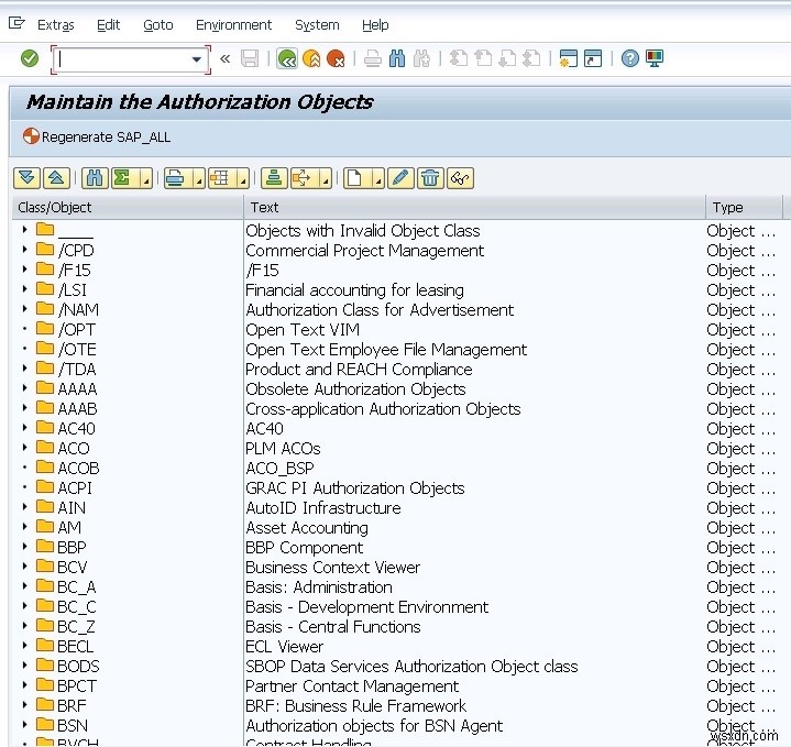 JAVA 애플리케이션에서 SAP RFC 함수 모듈 RFC_SYSTEM_INFO를 호출하는 데 필요한 사용자 권한 