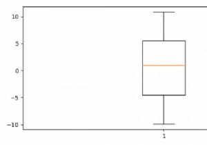 Python Matplotlib를 사용하여 상자 그림을 그리는 동안 NaN 값을 처리하는 방법은 무엇입니까? 