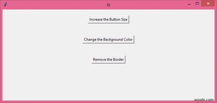 Tkinter에서 버튼 위젯을 업데이트하는 방법은 무엇입니까? 