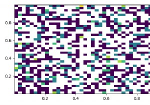 matplotlib.pyplot에서 hist2d와 함께 컬러바를 어떻게 사용합니까? 