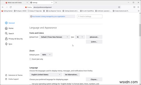 Chrome, Edge, Firefox 및 Opera에서 글꼴 크기를 늘리는 방법 