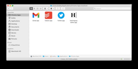 Chrome 바로 가기를 사용하여 macOS에서 웹 앱을 실행하는 방법 