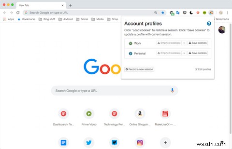 Chrome에서 여러 탐색 세션을 관리하는 방법
