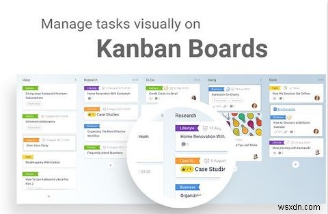프로젝트 관리를 위한 최고의 Kanban Chrome 확장 프로그램