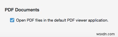 선택한 PDF 뷰어에서 항상 온라인 PDF를 여는 방법 