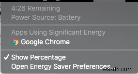 Chrome for Opera를 버리고 배터리 수명을 향상시키는 방법