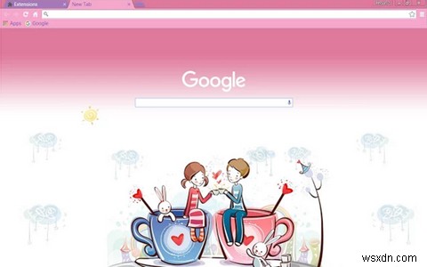 당신이 좋아할 15가지 Google 크롬 발렌타인 테마 및 앱