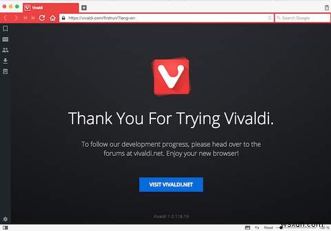 Vivaldi를 만나보세요:Power Users의 새로운 즐겨찾는 브라우저